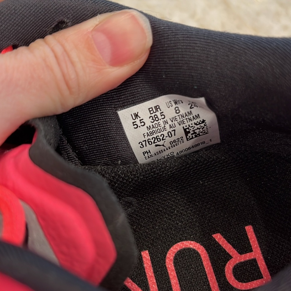 Puma | Velocity 2 Nitro Running Shoes | Hot Pink/Coral | MSRP $120 | Women's 8 - Picture 12 of 14